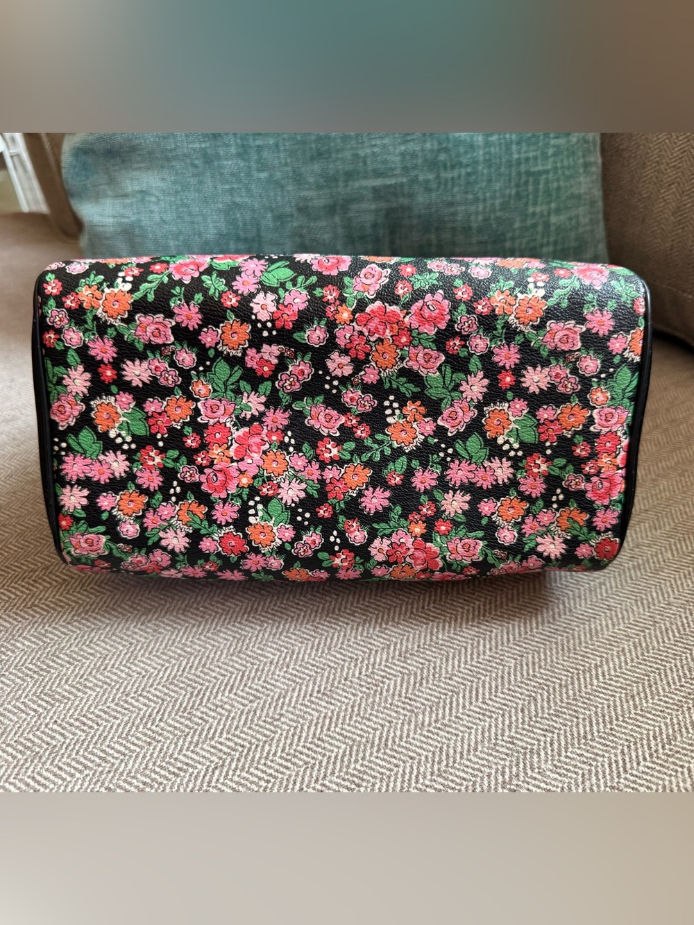Coach Mini Bennett Satchel in “Posey” Pattern (F57882) - Picture 8 of 16